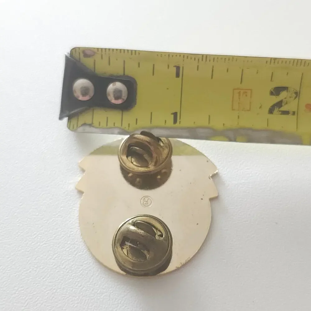 Minnesota Lions Eye Bank Children's Clinic Research Enamel Double Post Lapel Pin